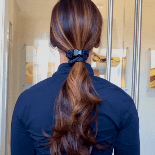 The Buckle Scrunchie - Your Best No-Pull Hair Tie