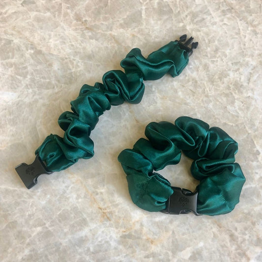 Buckle Scrunchie - Vibrant Solid Colors