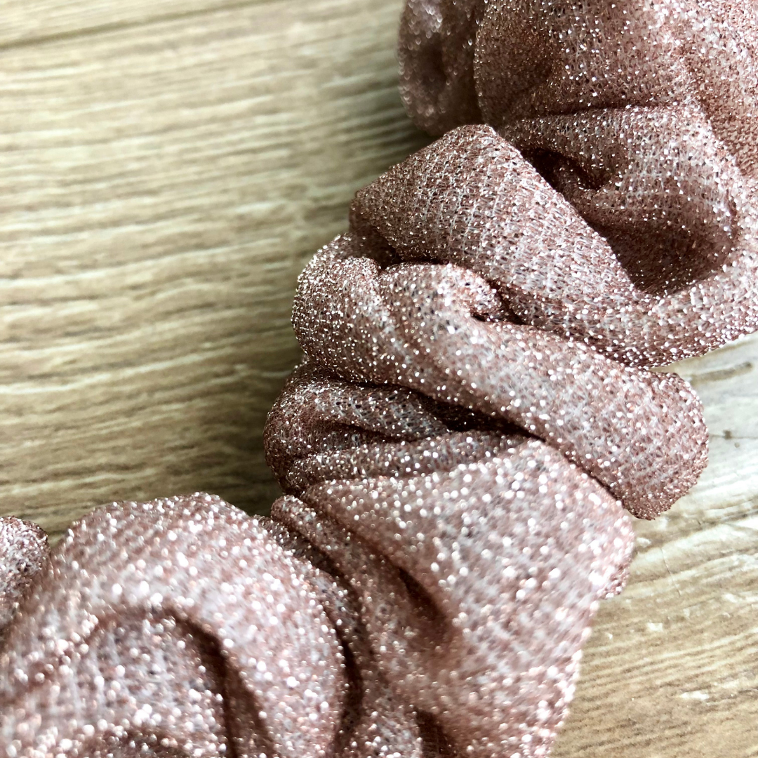 Buckle Scrunchie - The Maria Buckle Scrunchie - No Tangles, No Pulling, No Breakage - Hair Ponytail Holder