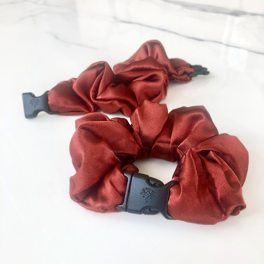 Warm Collection Buckle Scrunchies